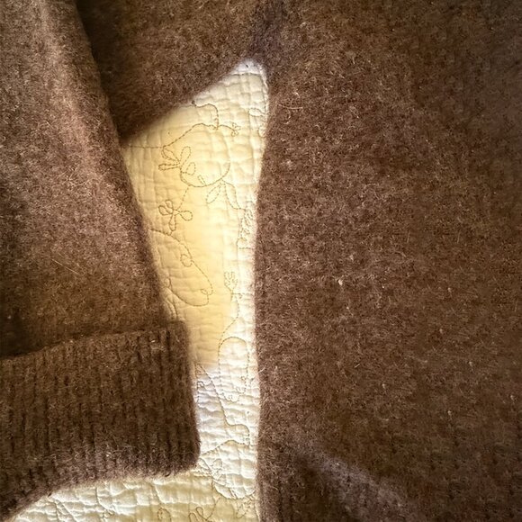 Reformation Cashmere Turtleneck Cropped Sweater - Picture 3 of 4